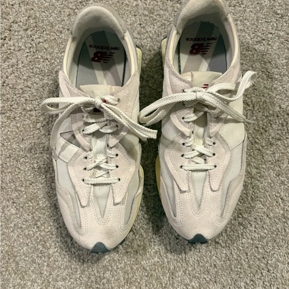 New Balance 327 Sea Salt Raincloud Sneaker Unisex 9 Mens 10.5 Womens - Picture 1 of 11